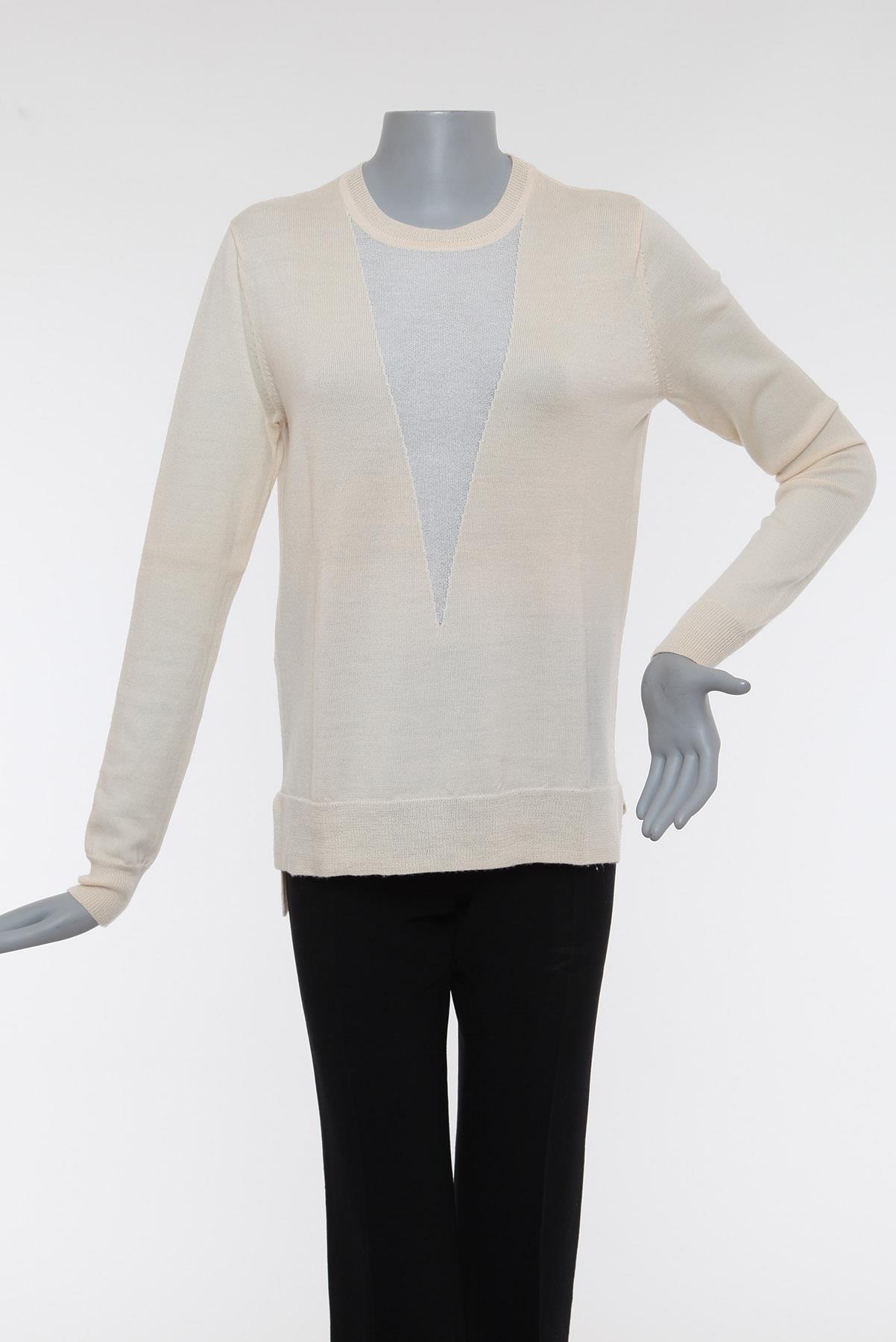 Sueter Achados da New Recorte Creme