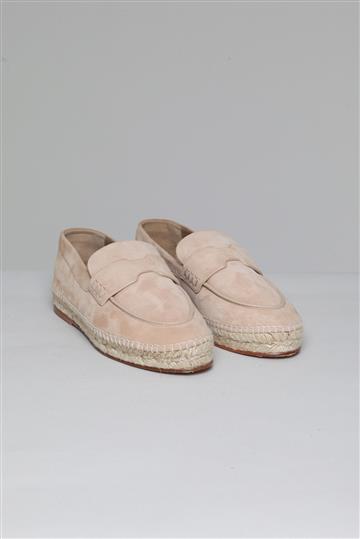 Sapato Hermés Mocassim Nude