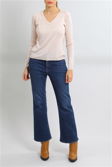 Sueter Burberry Tricô Rosa