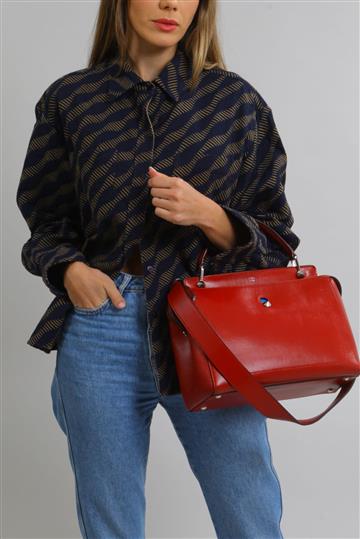 Bolsa Fendi Dotcom Vermelho