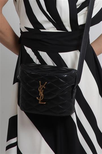 Bolsa Saint Laurent Loulou June Box Preta