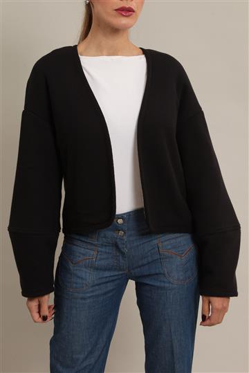 Casaqueto A. Niemeyer Forrado Bouclê Preto