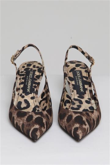 Sapato Dolce & Gabbana Sling Back Animal Print
