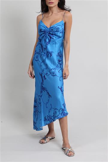 Vestido All Saints Spitalfields Arabescos Azul